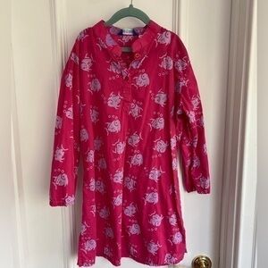 🐟Beautiful Girls Three Islands Dress Swim Cover Up Kaftan  - Sz XL EUC